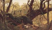 Frederic E.Church Rain Forest,jamaica,West Indies oil painting picture wholesale